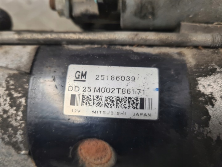 фото №6, Стартер antara captiva 2.2 cdti z22d1 кпп f40 оригінал 25186039
