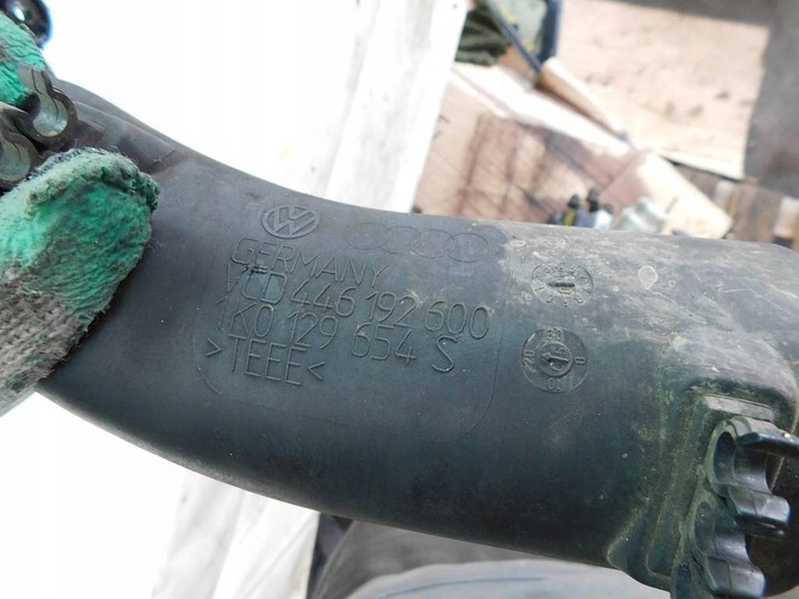 фото №6, Vw caddy iii 1.9tdi 2005r труба шланг повітря