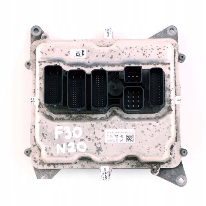 фото №12, Bmw f10 f11 f30 бензин n20 ecu dme компьютер двигателя 7644747 механическая коробка передач