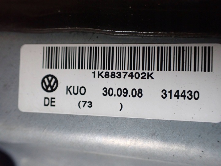 фото №8, Підйомник вікна двері volkswagen scirocco 1k8837402k перед сторона права