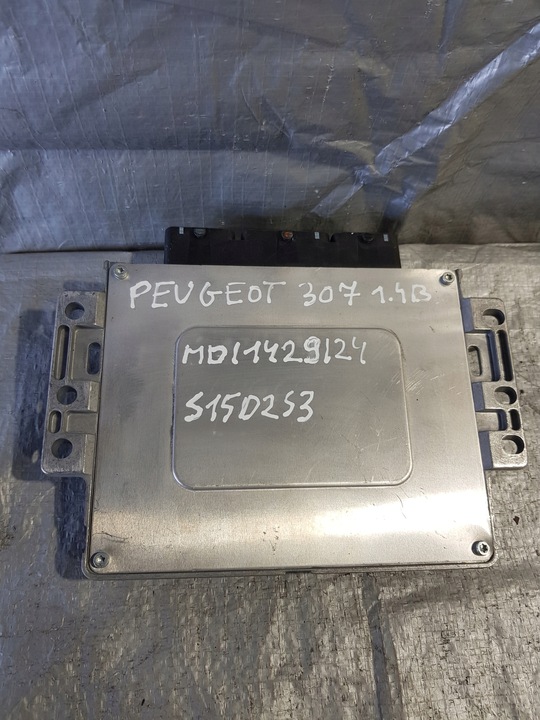 фото №6, Блок керування двигуна peugeot 307 1.4b 9646988880 9646185180
