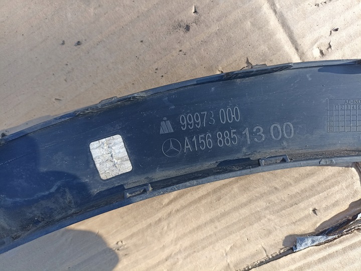 фото №6, Планка крыльев накладка правая левая зад mercedes w156 gla