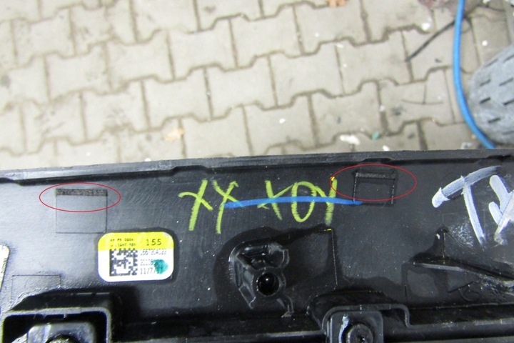 фото №7, Планка двері декоративна dekor права перед mercedes ml w166 11-