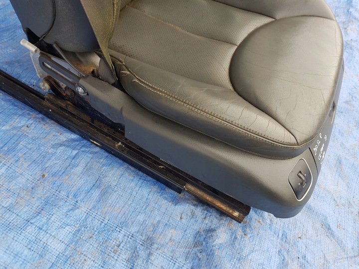 фото №8, Mercedes sl r230 w230 комплектний сидіння праве сірий