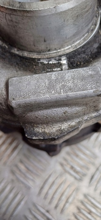 фото №10, Mercedes w203 w210 2.2 cdi турбина turbo турбонагнетатель a6110960999