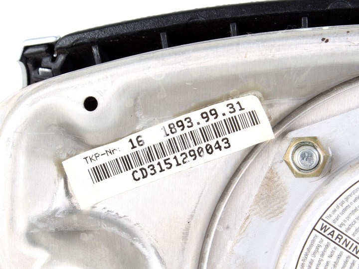 фото №8, Подушка безопасности водителя chrysler crossfire