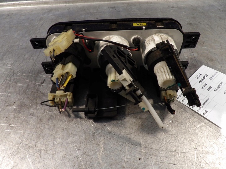 фото №2, Панель повітропровід, кондиціонера daewoo matiz 0,8