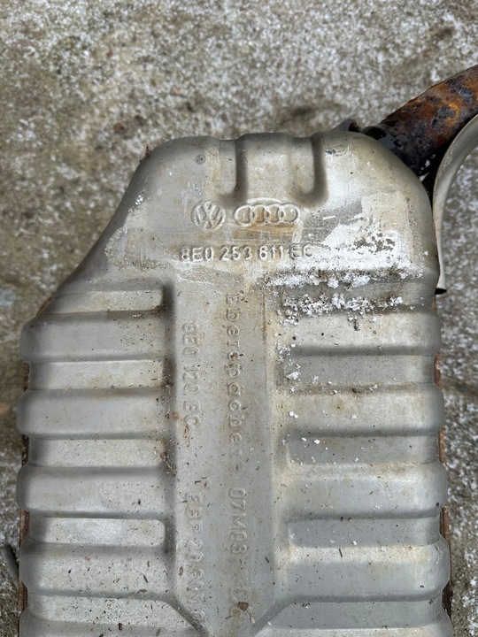 фото №6, Глушитель выхлоп audi a4 b7 cabrio 2.0t lubelskie