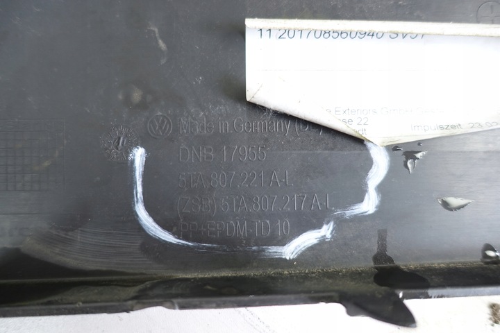 фото №14, Бампер перед переднее vw touran iii 5ta 2015-