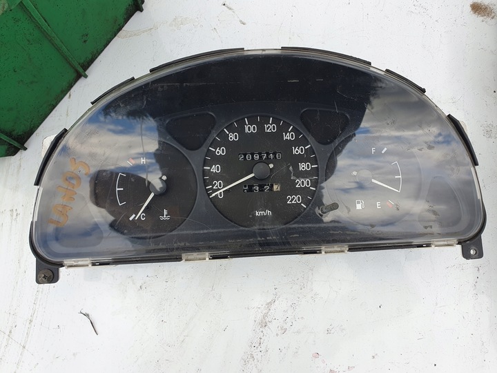 фото №1, Спидометр спидометр приборы daewoo lanos состояние 209710 km