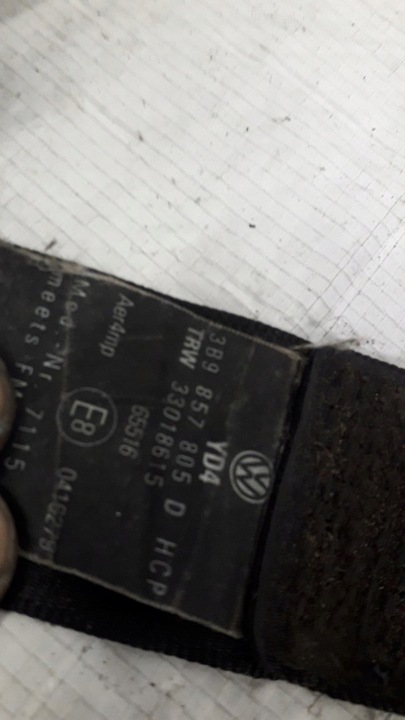 фото №9, Pas безпеки 3b9857805d лівий зад passat b5