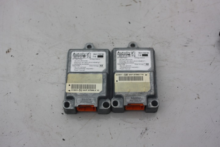 фото №1, Модуль датчик подушка безпеки peugeot 206 cc