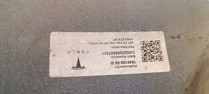 фото №6, Бампер перед tesla модель y 6 pdc 1540100-05-b