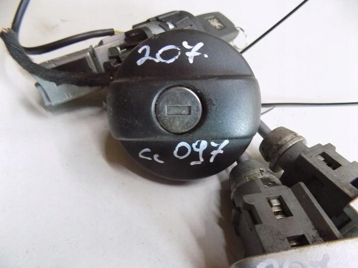 фото №8, Peugeot 207 cc замок запалювання ключ вкладиші