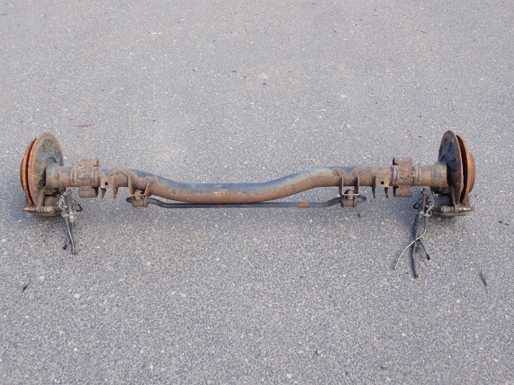 фото №8, Балка ось подвески зад задняя диск 2 суппорт vw caddy 2k 2k5 2k5500051b