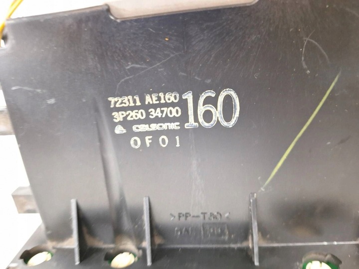 фото №9, Subaru outback 2004 панель кондиционера