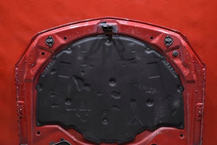 фото №13, Капот крышка двигателя красная mercedes slk r172 11-20