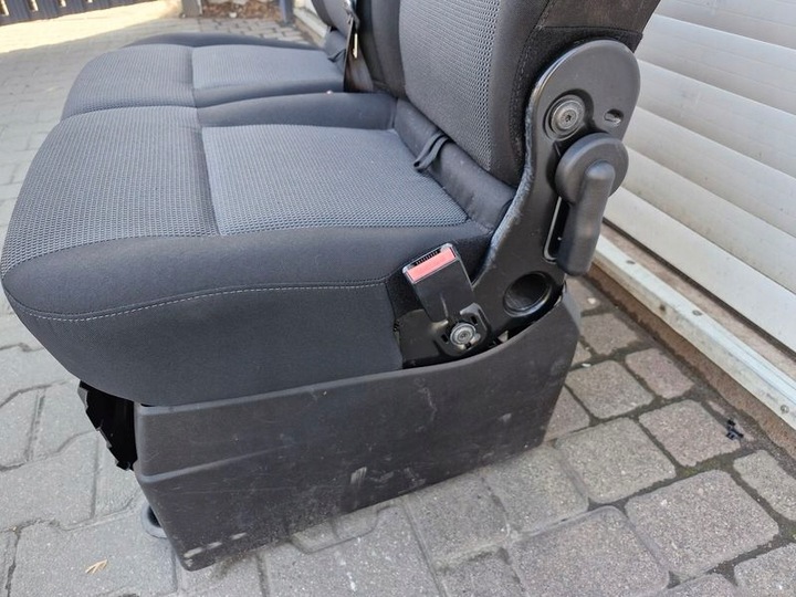 фото №7, Renault master iii 3 рестайлинг сиденье правые перед диван лавка двойное сиденье