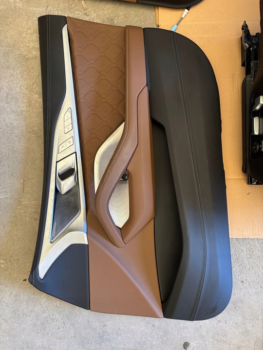 фото №6, Bmw 8 g16 m8 f93 сиденья салон merino taruma коричневый eu bowels