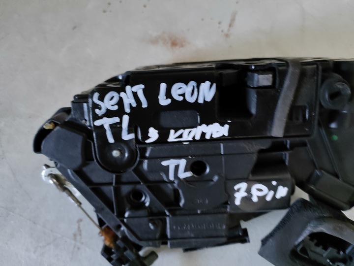 фото №3, Seat leon iii универсал замок дверь левый зад 7pin