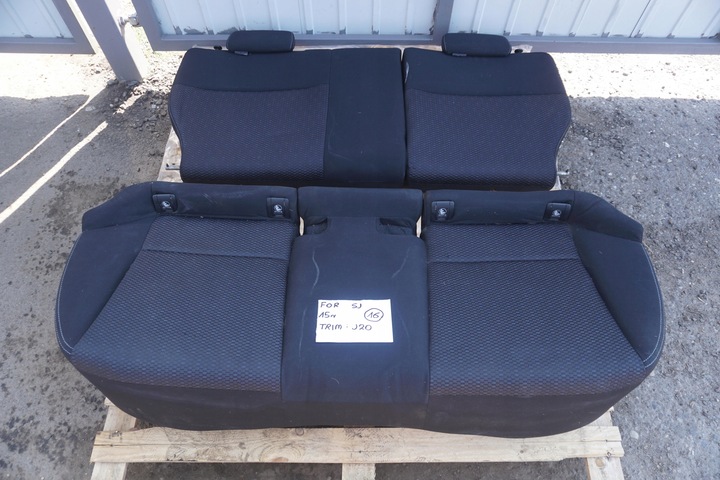фото №1, Subaru forester sj iv сиденья диван задняя trim j20 2013-2017rok
