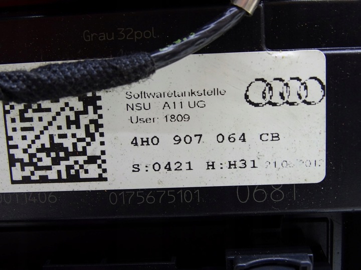 фото №3, Модуль блок керування бортовою мережаю audi a8 d4 s8 4h 3.0 tdi 4h0907064cb