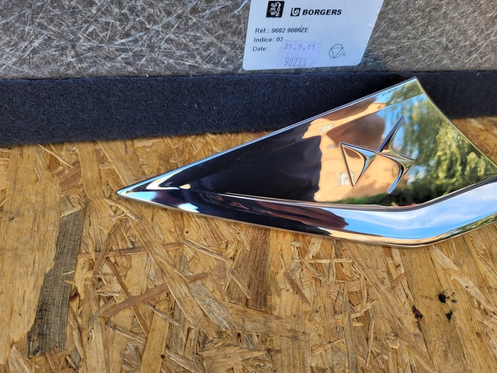 фото №3, Заглушка крила лівий зад citroen ds7 crossback