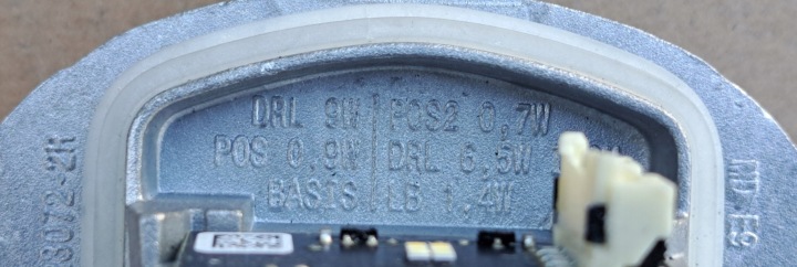 фото №9, Bmw g22 g26 модуль led (блок керування фарою, led драйвер) 4 діоди 23072-2r 23117-2r 3