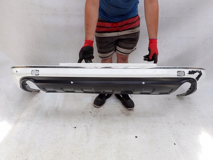 фото №1, Audi q7 i 1 4l рестайлинг 09-15 бампер зад задний pdc