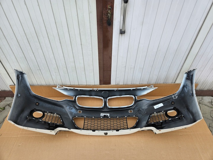 фото №12, Бампер перед bmw 3 f30 f31 m набор 4 pdc альпийский белый