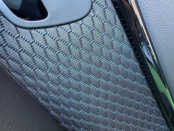 фото №6, Оббивка оббивка двері bmw 3 f30 4szt комплект синя nić