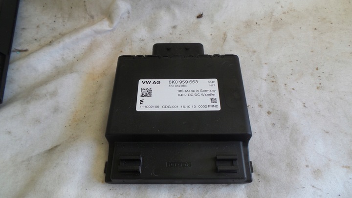 фото №6, Стабілізатор напруги audi a4 b8 8k0959663 модуль