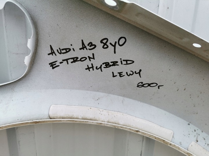 фото №10, Audi a3 8y0 e-tron гибрид крыло левый перед переднее