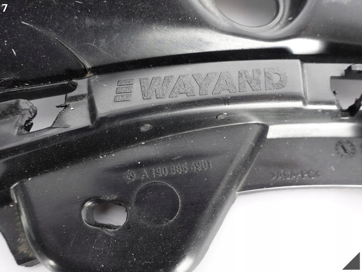 фото №10, Mercedes amg gt r190 рестайлінг решітка w бампер права