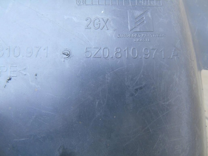 фото №3, Підкрилок задні зад ліві vw fox 05-12 { 9he