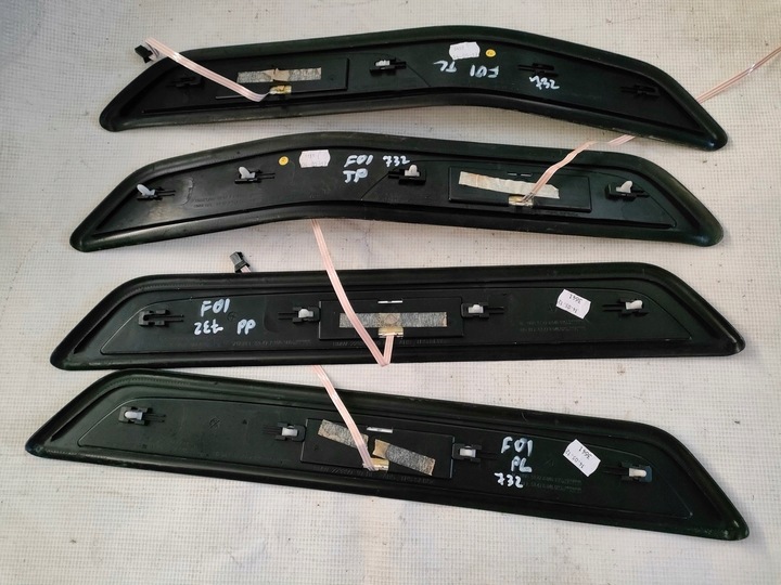 фото №9, Bmw f01 планки порогові перед зад комплект