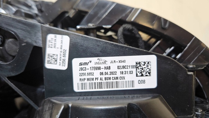 фото №15, Дзеркало електричні праве jaguar e-pace x540 14 pin j9c3-17e698-hab нове o