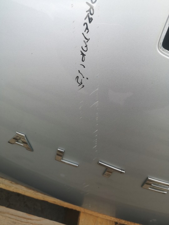 фото №8, Крышка багажника seat altea xl freetrack 06- la7w