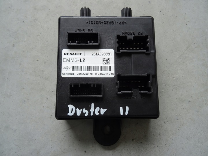 фото №1, Модуль блок управления sce dacia duster ii