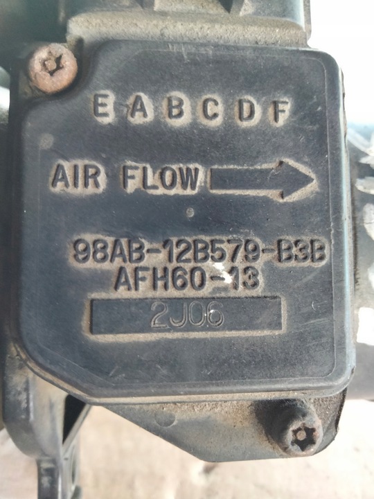 фото №3, Расходомер ford focus 98ab12b579b3b