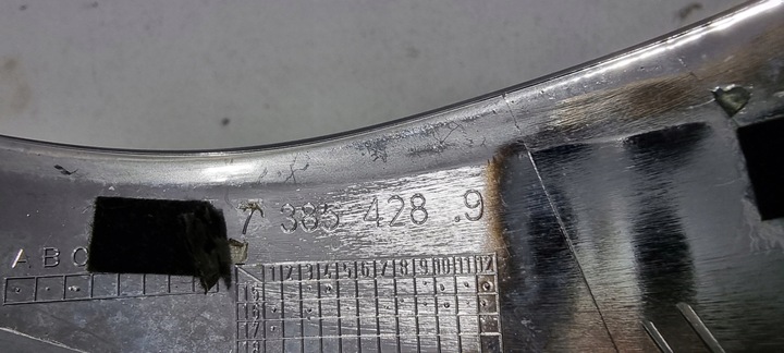 фото №10, Хром рамка лампы правый зад mini countryman f60