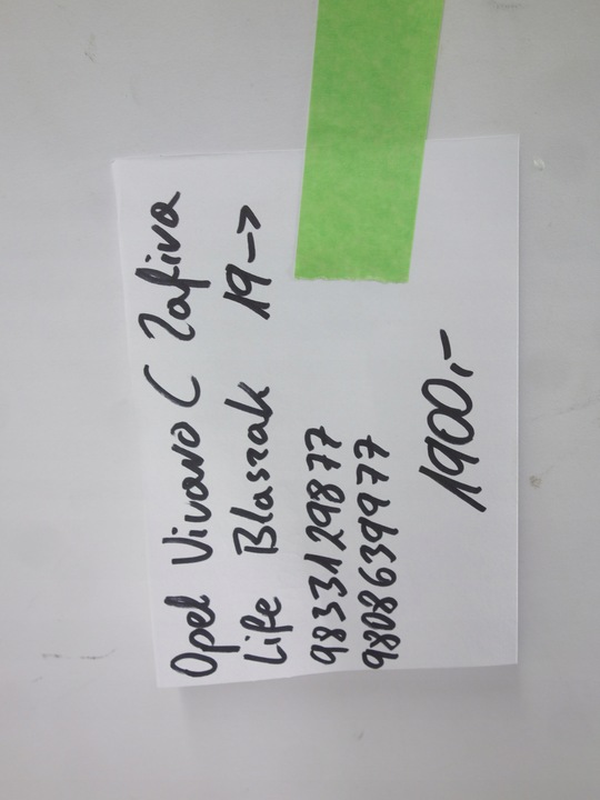 фото №16, Бампер перед opel zafira life vivaro c 2019- фургон цвет - epr