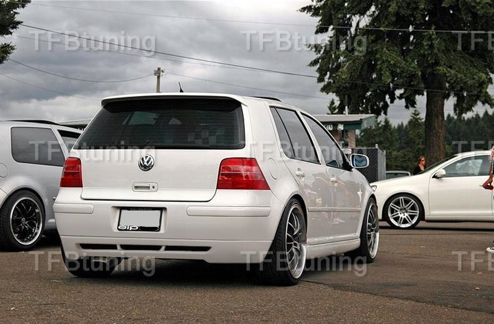 фото №2, Спойлер накладка бампера зад vw golf 4 ver1 tfb тюнінг
