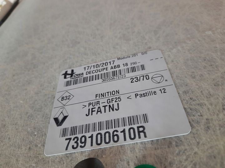 фото №5, Scenic iv 1.2 tce потолок европа