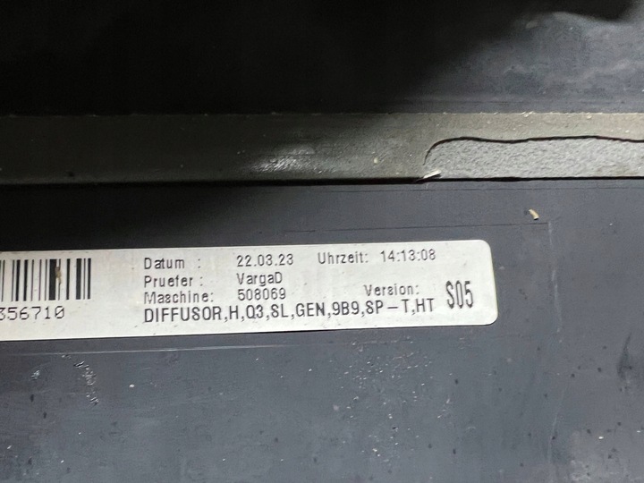 фото №11, Audi q3 83a спойлер накладка бампер зад 83a807568e