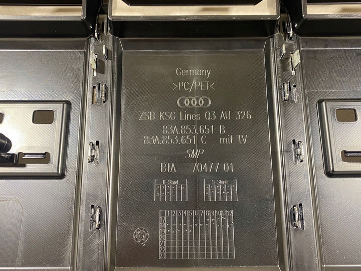 фото №7, Audi q3 83a ii решітка решітка радіатора перед хром новий