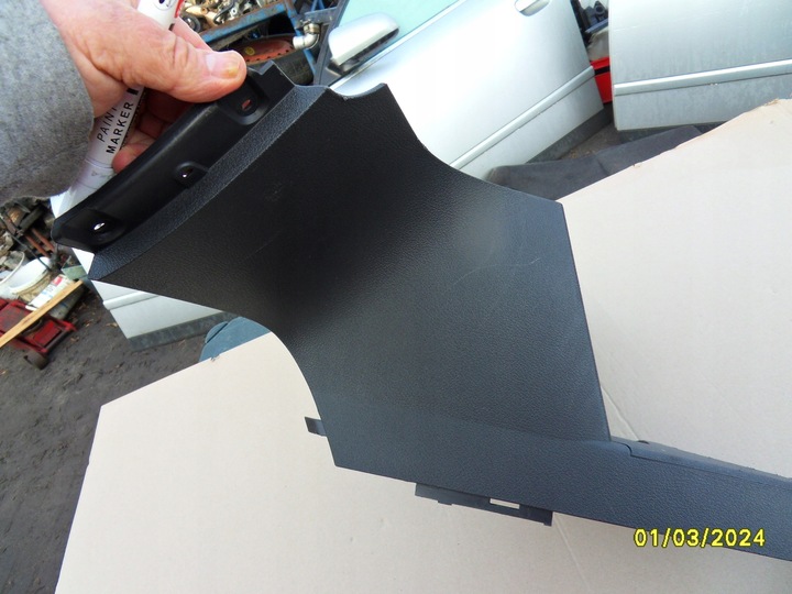 фото №12, Туннель средний пепельница гнездо 12v vw touran i 1t1857961 1t1863475b