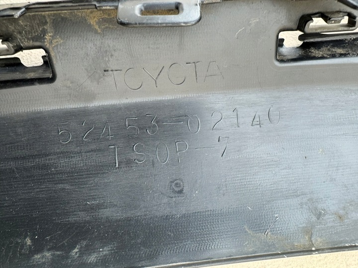 фото №13, Toyota auris ii 2 універсал 15- накладка спойлер бампера зад задній 52453-02140