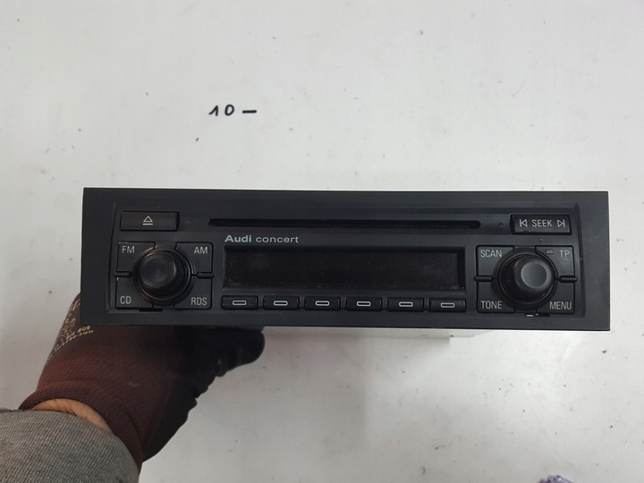 фото №1, Audi a3 8p 04-08r радио cd concert 8p0035186c