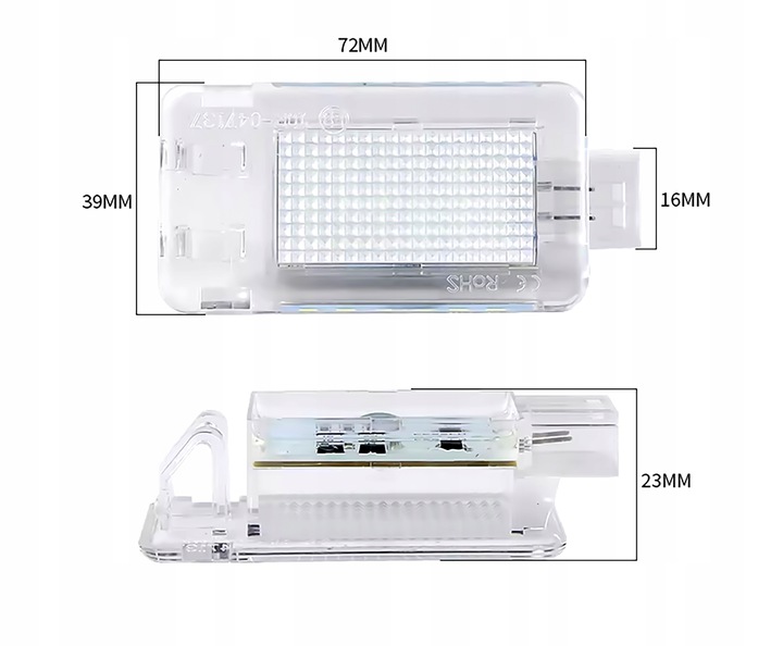 фото №9, Лампа led volvo підсвітка багажника c30 c70 s40 s60 s80 v60 v70 xc60